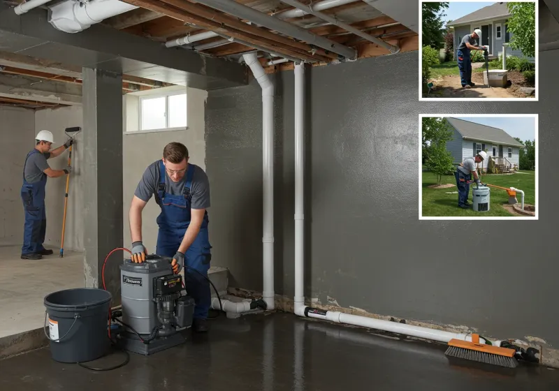 Basement Waterproofing and Flood Prevention process in Jeffersonville, GA